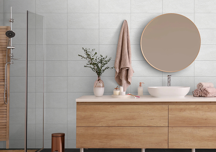 12"x24" White Sandy - Matte